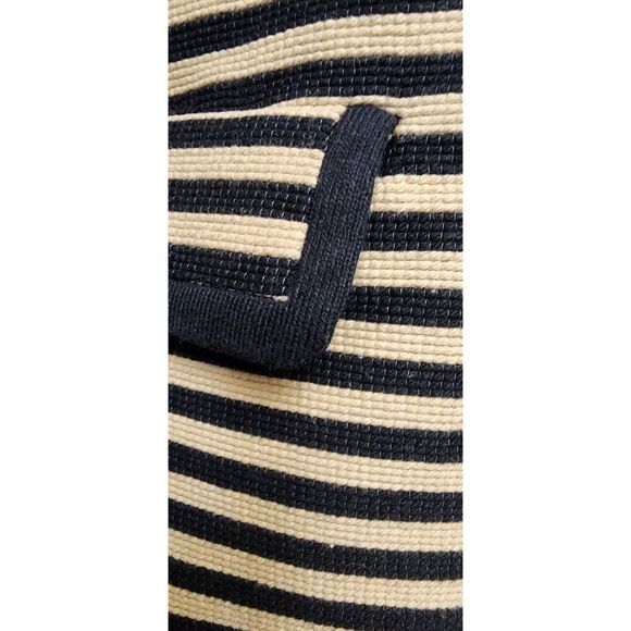 Ann Taylor LOFT Long Sleeve Blue & Beige Striped Blazer Jacket-Size 2 - Picture 6 of 8